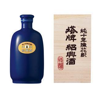 紹興酒「塔牌」純十年陳花彫瑠璃彩磁 | お酒のデータベースサイト お酒DB