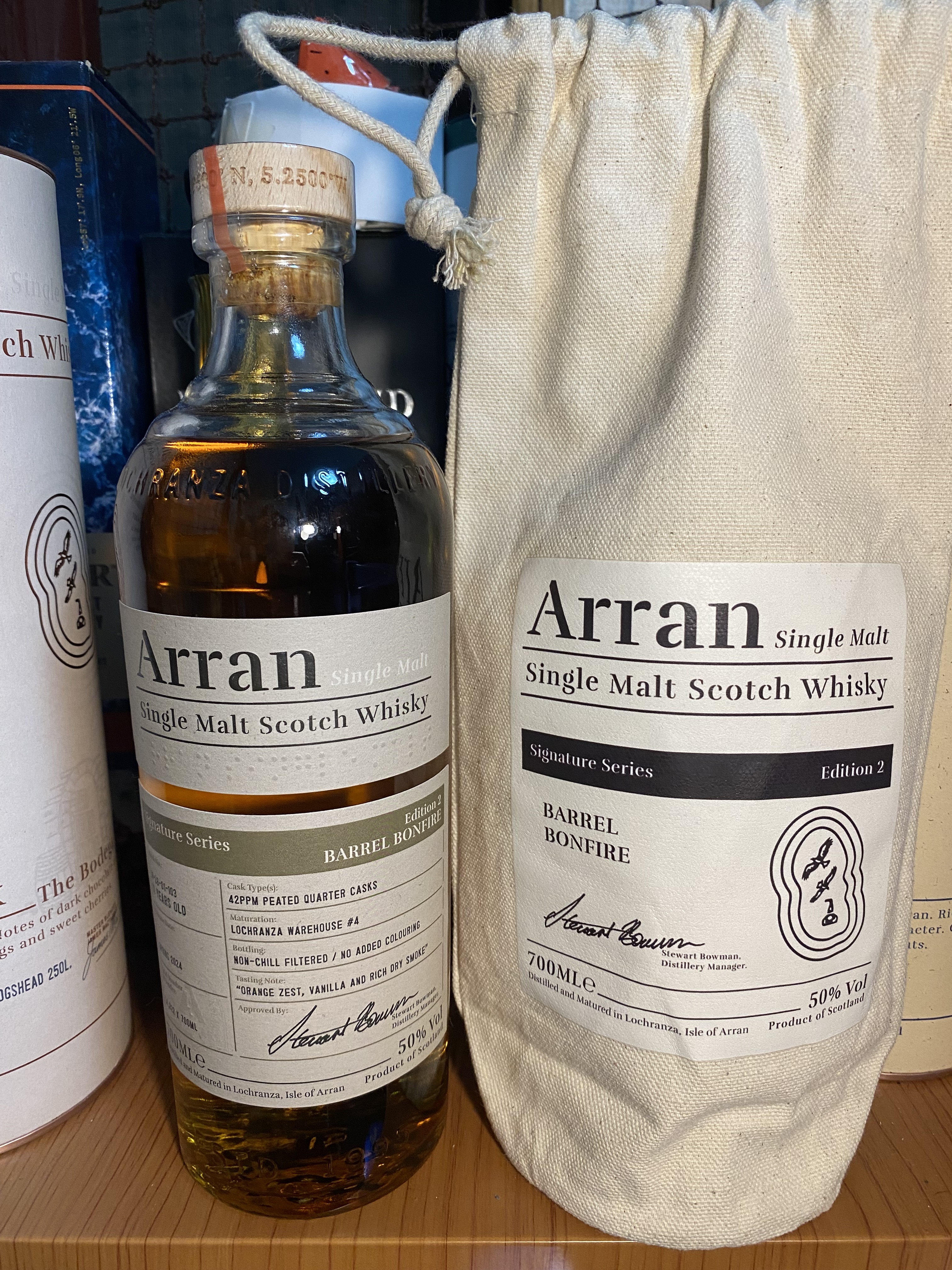 Arran Signature Series Edition2 BARREL BONFIRE | お酒のデータベースサイト お酒DB