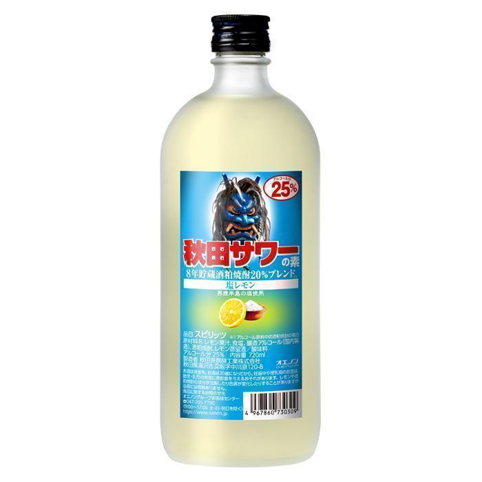 秋田サワーの素 25%　塩レモン | お酒のデータベースサイト お酒DB