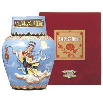 Ｓ-Ｈ紹興花彫酒「塔牌」化粧甕〈陳五年〉 | お酒のデータベースサイト お酒DB