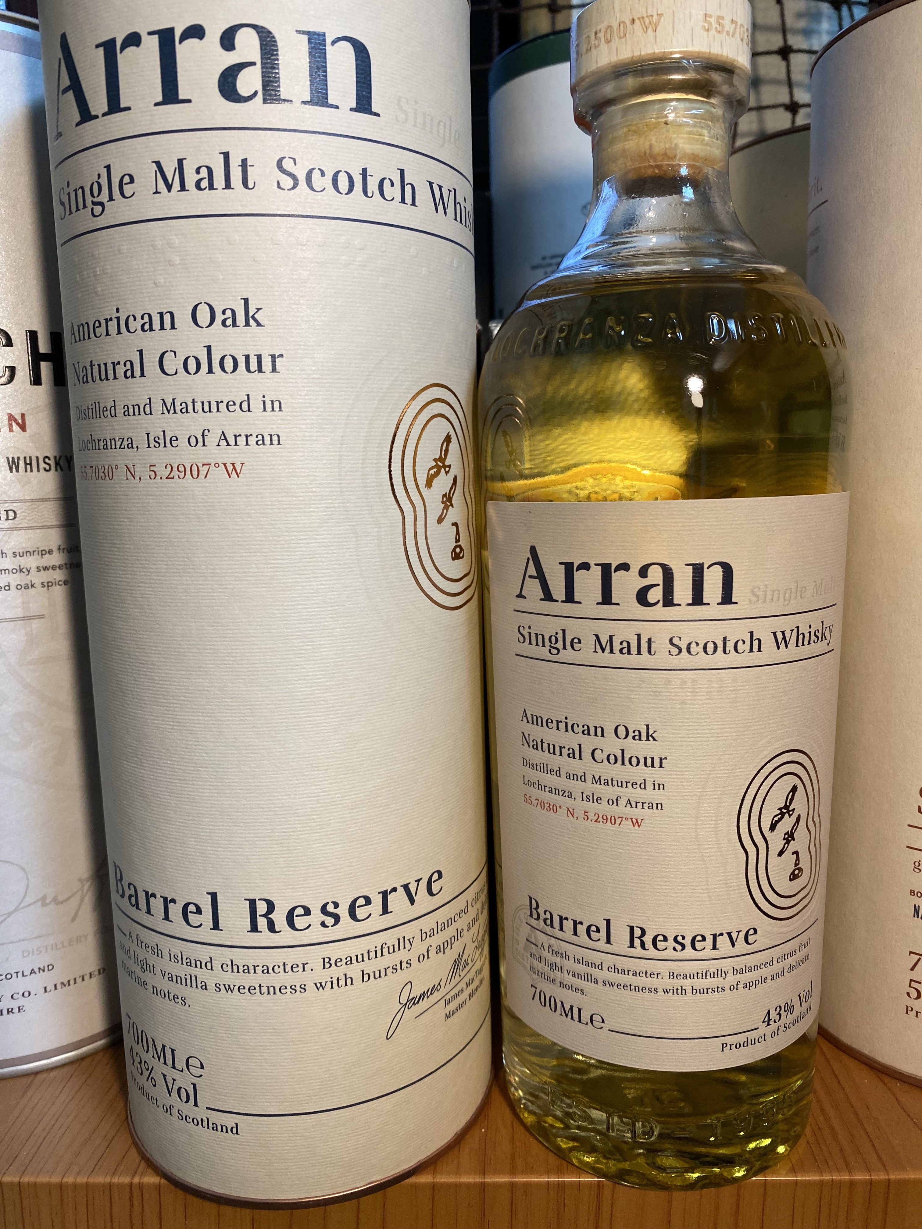 Arran Barrel Reserve アラン バレルリザーヴ | お酒のデータベースサイト お酒DB