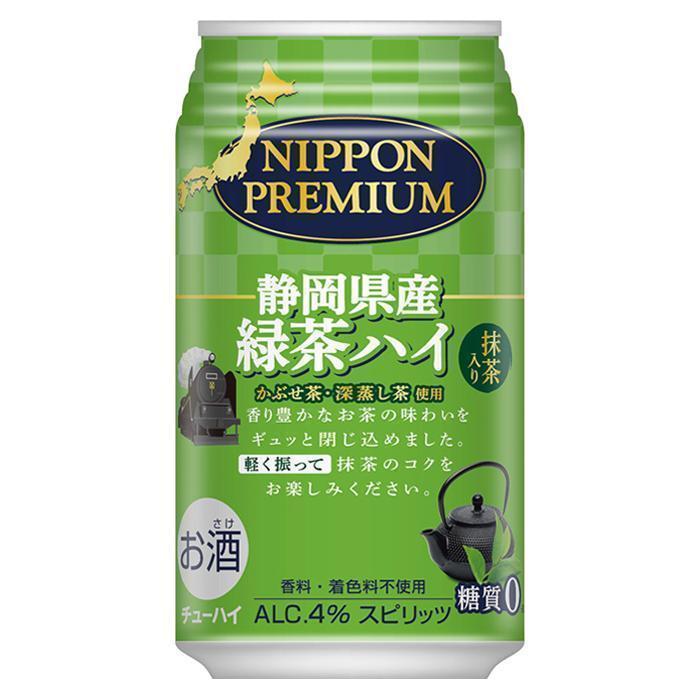 NIPPON PREMIUM 静岡県産緑茶ハイ | お酒のデータベースサイト お酒DB