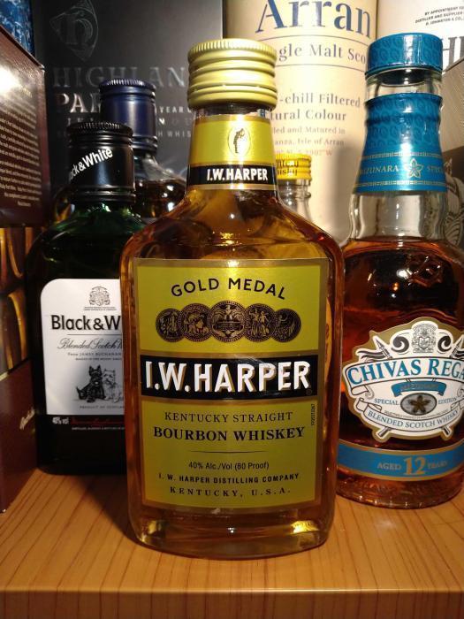 I.W.HARPER GOLD MEDAL | お酒のデータベースサイト お酒DB