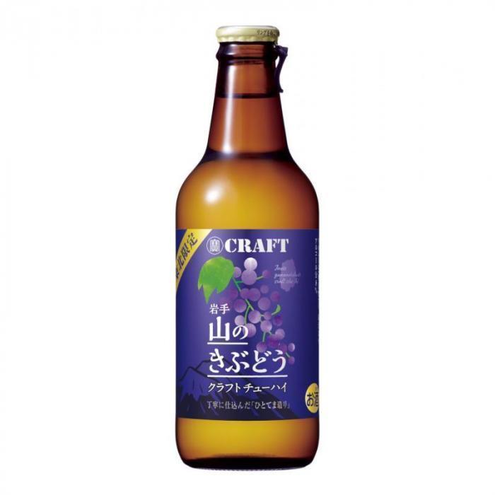 寶CRAFT（タカラ クラフトチューハイ）　岩手山のきぶどう | お酒のデータベースサイト お酒DB