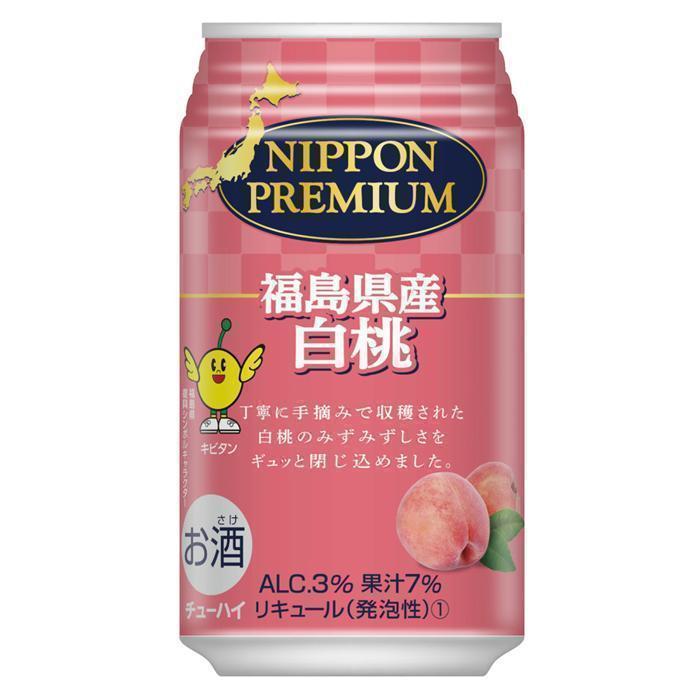 NIPPON PREMIUM 福島県産白桃 | お酒のデータベースサイト お酒DB